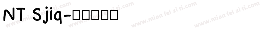 NT Sjiq字体转换